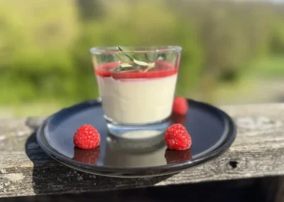 rosmarin panna cotta