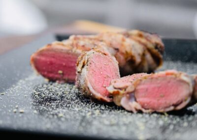 Wildschwein vom Grill